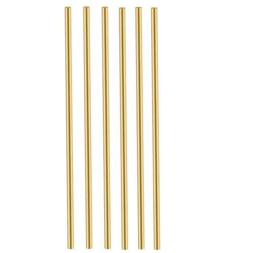 Vista 8 de 25 piezas de varillas de latón de 2 mm - Diámetro de 5/64", 12" de longitud Barra de torno