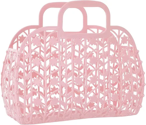 Vista 4 de Girls Jelly Purse, Womens Plastic Tote Bag, Jelly Bag Purse For Little Girls