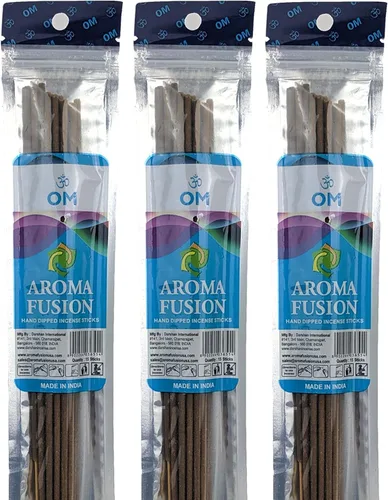 Vista 9 de Incienso prémium sumergido a mano de 11 pulgadas, paquete de 3 (15 varillas por paquete) - Elige tu aroma (Clean Home)