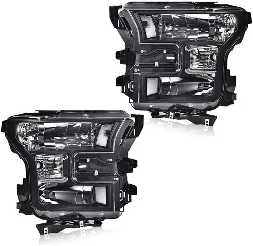 Vista 16 de Par de montaje de faros delanteros PIT66 para Ford F150 2015-2017