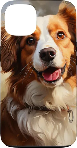 Vista 7 de iPhone 16 Kooikerhondje Portrait Colour Artwork Case