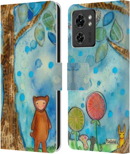 Vista 8 de Head Case Designs Officially Licensed Wyanne Half Light Nature 2 Leather Book Wallet Case Cover Compatible with Motorola Moto Edge 40