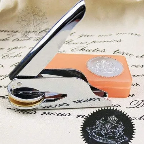 Vista 5 de Nuevo diseño personalizado de sus propios anillos personalizados nombres de monograma fecha en relieve logotipo carta personalizada sello de libro