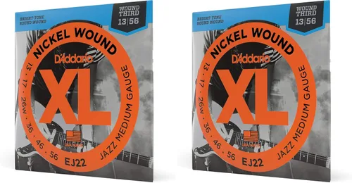Vista 47 de D'Addario XL EXL157 - Cuerdas de níquel para guitarra eléctrica de 6 cuerdas, entonación perfecta, sensación consistente, durabilidad fiable