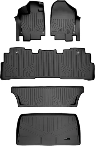 Vista 66 de MAXLINER Juego de alfombrillas de primera fila para Honda Odyssey 2011-2017