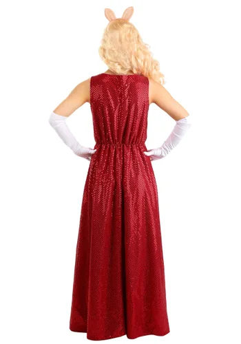 Vista 2 de Disfraz Deluxe de Miss Piggy para Mujer Multicolor