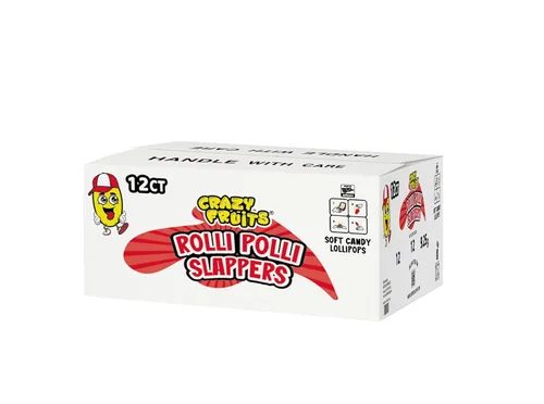 Vista 5 de Crazy Fruits Rolli Polli Slappers 12 bolsas de 12