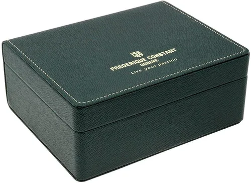 Vista 4 de Frederique Constant Classics reloj de cuarzo con esfera negra para hombre FC-259BR5B6