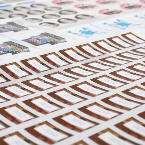 Vista 7 de Paquete de 150 calcomanías personalizadas para diseñar tus propias etiquetas personalizadas, calcomanías de texto, nombre, imagen y foto