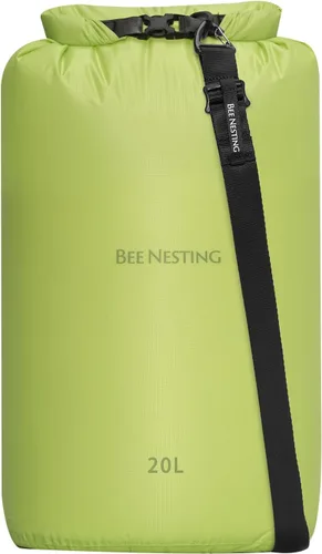 Vista 29 de Bee Nesting Juego de bolsas secas ultraligeras para mochileros, saco seco impermeable para camping, senderismo, motocicleta, saco de cosas ligeras