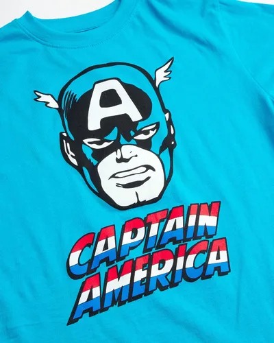 Vista 3 de Marvel Avengers Boys 3 Pack T-Shirts Spider-Man, Hulk, Captain America, Iron Man, Thor (4-16)
