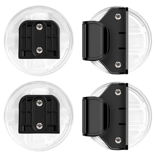 Vista 19 de HAMOPY Puerta retráctil para bebé, 33 pulgadas de alto, se extiende hasta 55 pulgadas de ancho, puertas de bebé duraderas con bloqueo automático