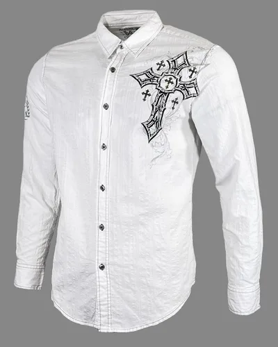 Vista 5 de Xtreme Couture by Affliction - Camisa abotonada para hombre