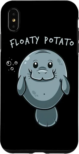 Vista 11 de Flaoty Potato Manatee Funny Manati Manatee Chubby Mermaid Case for iPhone 17