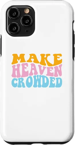 Vista 29 de Make Heaven Crowded Evangelical Christian Case for iPhone 17