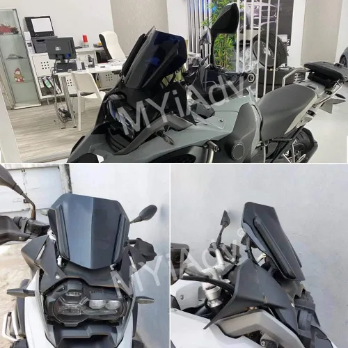 Vista 7 de Parabrisas de motocicleta para BMW R1200GS LC R1250GS ADV parabrisas 2013-2025 protector de deflector de viento protector de pantalla deportiva
