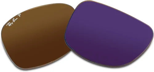 Vista 2 de Ray-Ban Original WAYFARER RB2140 Replacement Lenses + BUNDLE with Designer iWear Eyewear Care Kit