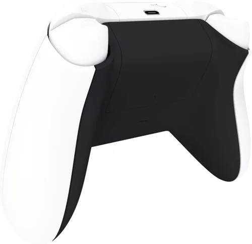 Vista 5 de eXtremeRate Carcasa trasera personalizada para controlador inalámbrico Xbox Core, cubierta de batería de repuesto negra y carcasa inferior