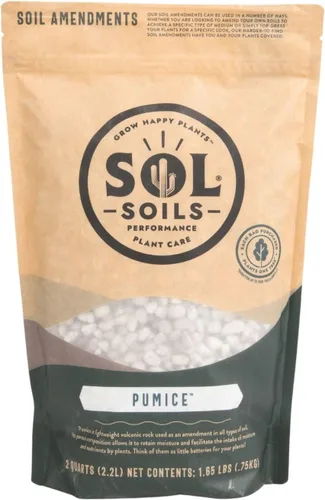 Vista 8 de Sol Soils Perlita gruesa para plantas, enmienda ligera y totalmente natural de suelo de vidrio volcánico para mejorar el drenaje y la aireación, 2