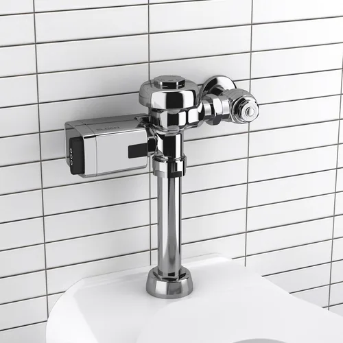 Vista 8 de Sloan EBV-500-A Sensor de montaje lateral expuesto para orinal/armario de agua Retrofit Flushometer Funciona con pilas, 3 años de duración