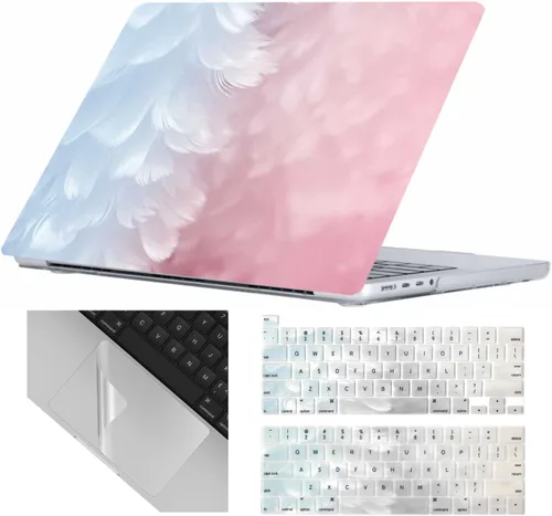 Vista 27 de Se7enline Funda rígida compatible con MacBook Pro de 13 pulgadas para Mac Pro de 13 pulgadas con/sin Touch Bar A1706/A1708/A1989/A2159 2016-2023