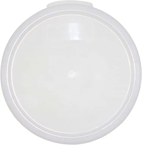 Vista 6 de TrueCraftware Tapa redonda blanca de 1 cuarto para contenedor redondo de polipropileno para almacenamiento de alimentos, 1 pieza (tapa de 1 cuarto)