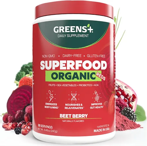 Vista 8 de Green Plus Organics Chocolate amazónico súper alimento Sin OMG Suplemento dietético verde – 8,46 oz Boost Energy, mezcla esencial de alimentos