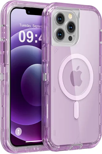 Vista 75 de Follaroma Funda para iPhone 11, Compatible con MagSafe, Fundas de Teléfono de Protección Resistente a Prueba de Golpes de Servicio Pesado