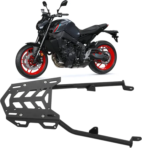 Vista 9 de Estante para maletero de motocicleta, portaequipajes para motocicleta, agujero hueco trasero, repuesto para portaequipajes MT09 2021