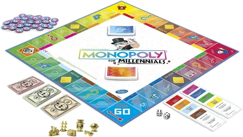 Vista 4 de Monopoly para Millennials - juego de mesa