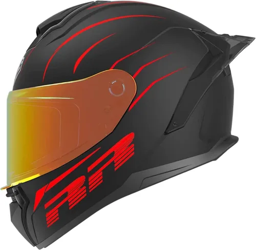 Vista 15 de RUANLOV Casco de motocicleta de cara completa, casco de motocicleta frontal abatible, casco integrado aprobado por DOT/ECE, casco abatible de cara