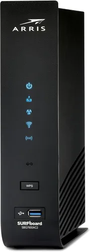 Vista 9 de Arris SURFboard SB6121 DOCSIS 3.0 Módem de cable, color negro, 5.2 נ5.2 pulgadas, certificado renovado, Blanco