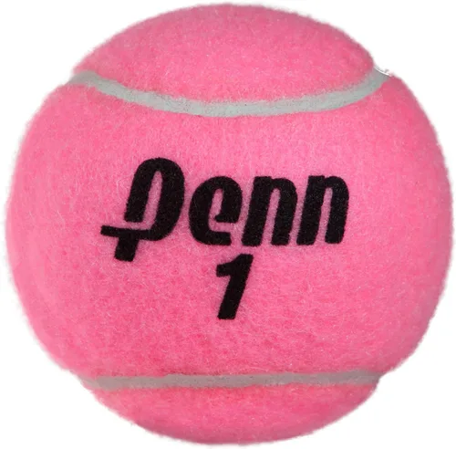 Vista 3 de Championship - Pelotas de tenis rosadas, pelotas de tenis a presión de fieltro extra resistente, 1 lata, 3 pelotas - 1