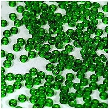 Vista 11 de Cuentas de semillas Rocailles PRECIOSA de 0.71 oz 8/0, con forro de cristal plateado Cristal plateado forrado (78102)