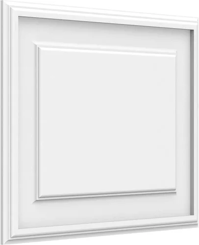 Vista 13 de Ekena Millwork Panel de pared decorativo de 28 pulgadas de ancho x 16 pulgadas de alto x 5/8 pulgadas de alto