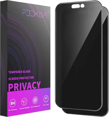 Vista 13 de PDDKISS Paquete de 2 protectores de pantalla de privacidad para iPhone 17
