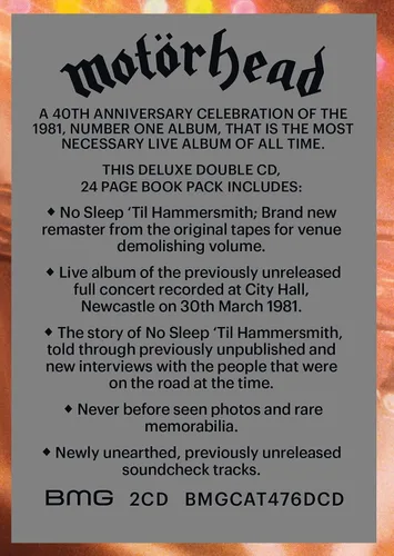 Vista 6 de No Sleep Til Hammersmith 40th Anniversary