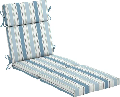 Vista 17 de ARDEN - Cojín para tumbona para exteriores, 21 x 72 pulgadas, resistente a la intemperie, a la lluvia y a la decoloración, para tumbona Aqua Leala