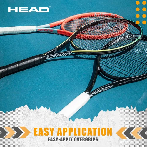 Vista 7 de HEAD Super Comp Overgrip - Paquete de 3 unidades, color negro