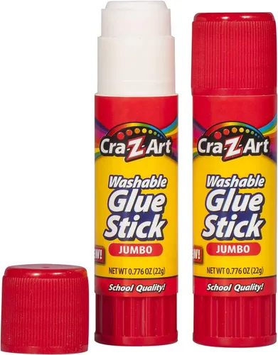 Vista 2 de Cra-Z-art Barras de pegamento lavables jumbo, 2 unidades (11306N-48)