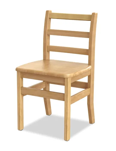 Vista 5 de Jonti-Craft KYDZ - Par de sillas con respaldo de escalera, 8 pulgadas de altura