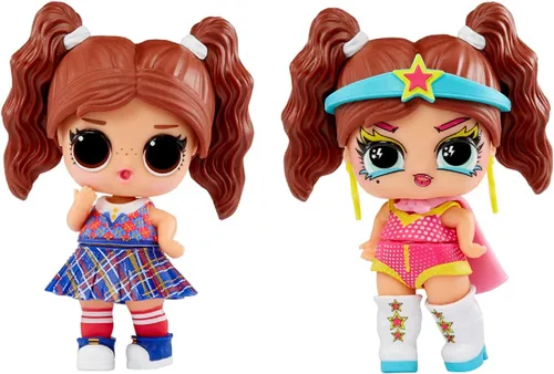 Vista 9 de L.O.L. Surprise! Intercambio sorpresa con muñeca coleccionable, expresión extra, 2 looks en uno, sorpresa de desembalaje de agua, muñeca de edición
