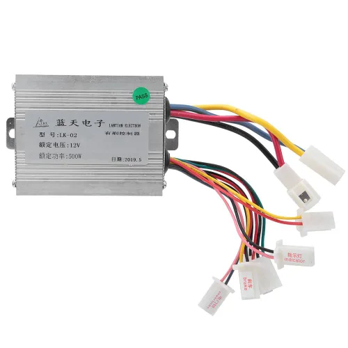 Vista 9 de Controlador de motor de 12 V 500 W Controlador de cepillo eléctrico DC Motor Control de velocidad E Controlador cepillado