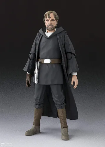 Vista 3 de Bandai S.H.Figuarts Luke Skywalker - Batalla de Crate Ver. Star Wars: Los últimos Jedi