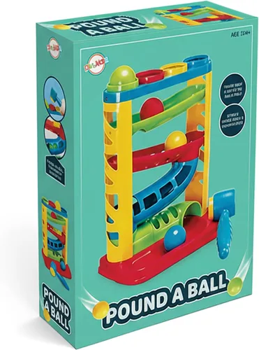 Vista 5 de Súper durable "Pound A Ball" de Playkidz, una gran diversión para los niños pequeños