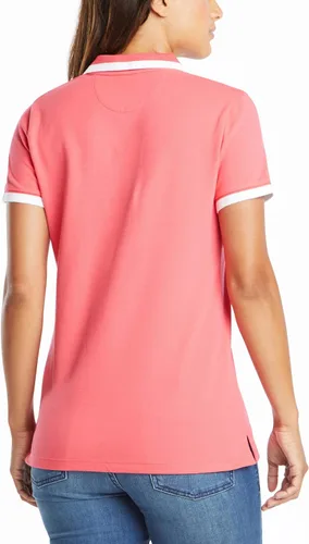 Vista 3 de Nautica - Polo de algodón elástico para mujer