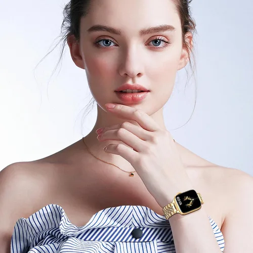 Vista 6 de Compatible con correas de Apple Watch para hombres de 1.654 pulgadas (Serie 10) 1.614 pulgadas, 1.575 pulgadas, 1.496 pulgadas, acero inoxidable