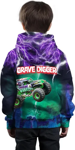 Vista 2 de Camiseta de manga corta con estampado 3D para niños y adolescentes de 5 a 16 años