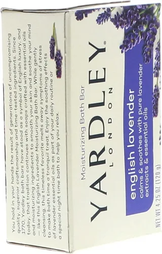 Vista 7 de Yardley London English Lavender 4 Bar 4.25 oz (el embalaje puede variar)