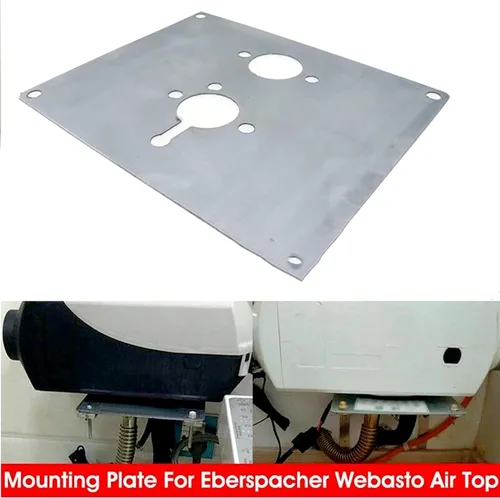 Vista 2 de NRC&XRC Calentador de estacionamiento diésel de aire, soporte de montaje de base para placa de suelo para Eberspacher Airtronic D2 Webasto Propex 1